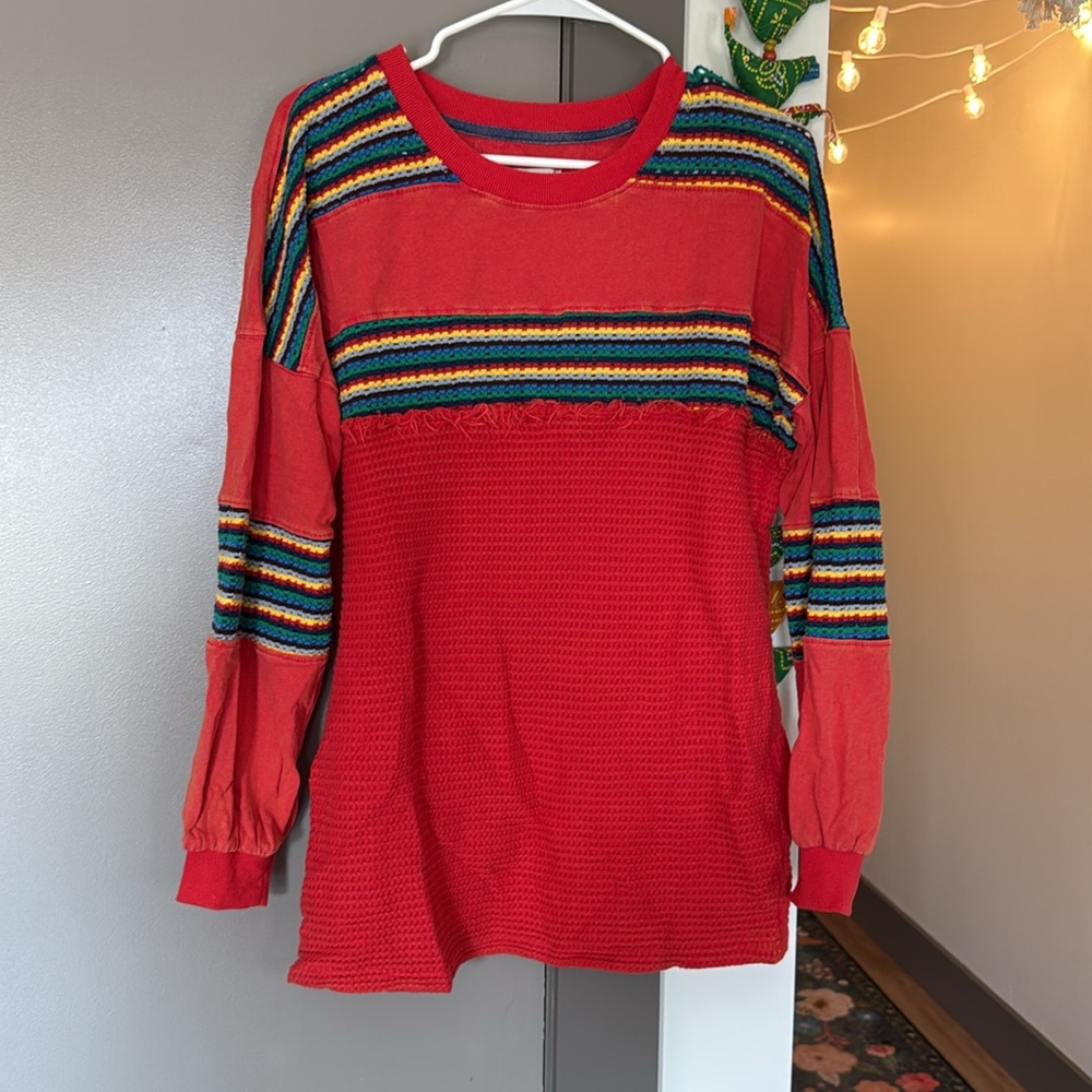 NWOT URBAN OUFTFITTERS BDG Apollo oversized embroidered long sleeve tee - Picture 5 of 8